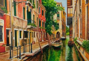 Venice Painting Helps Artist in Time of Grief
